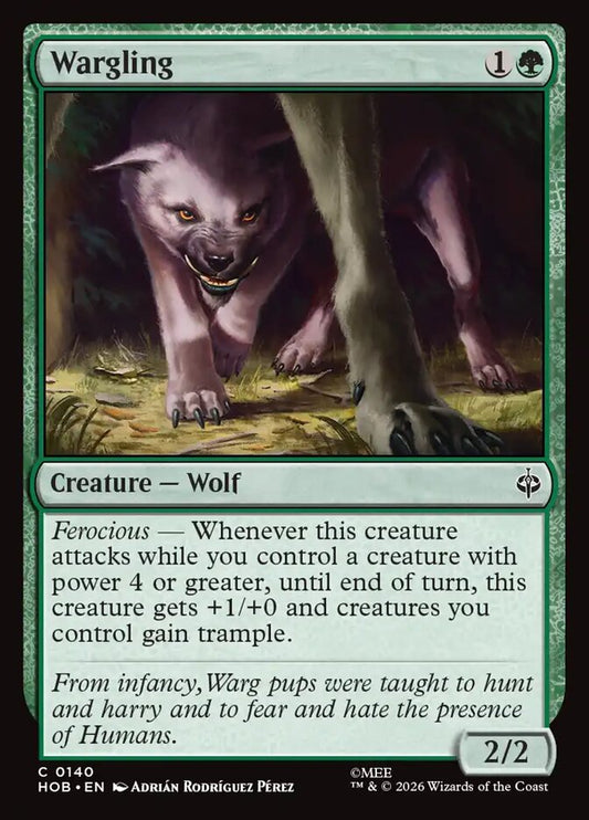 Wargling front