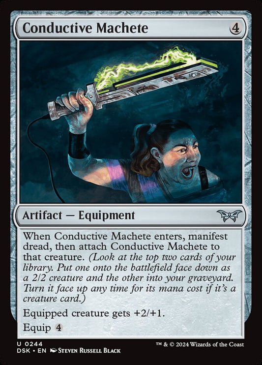 Conductive Machete front