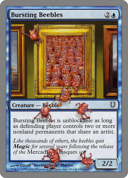 Bursting Beebles front