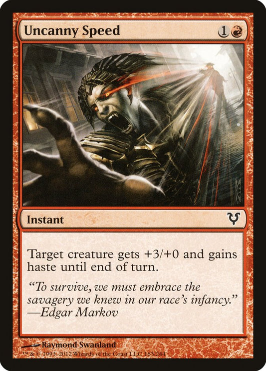 Uncanny Speed front