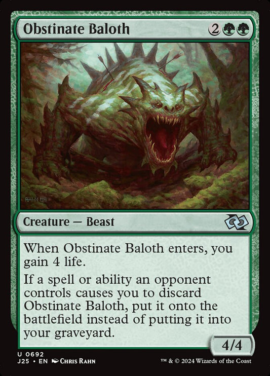 Obstinate Baloth front