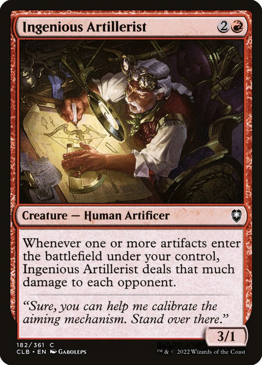 Ingenious Artillerist front