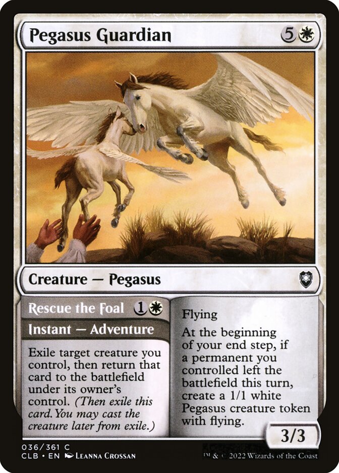 Pegasus Guardian // Rescue the Foal front