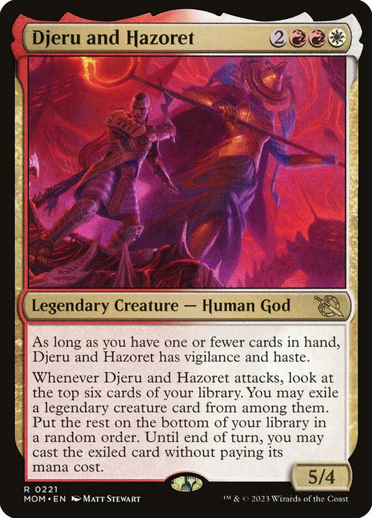 Djeru and Hazoret front