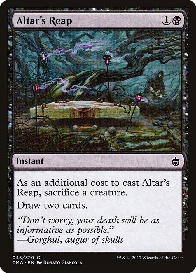 Altar's Reap front