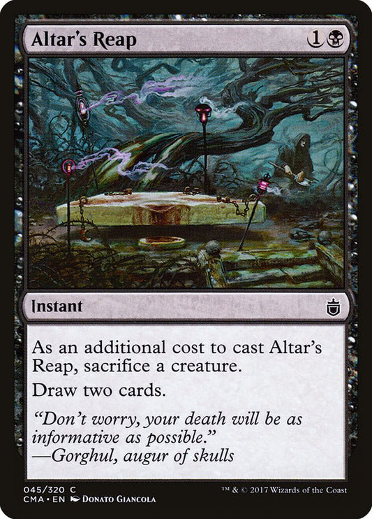 Altar's Reap front