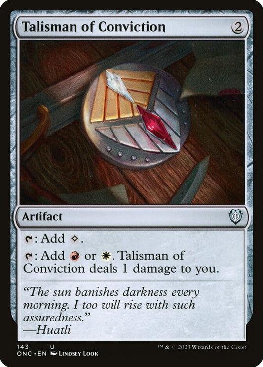 Talisman of Conviction front