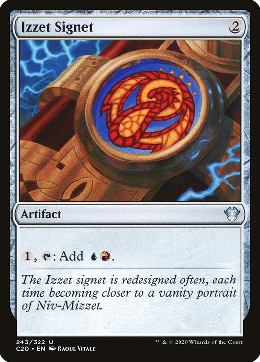Izzet Signet front