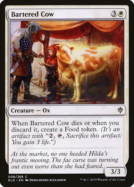 Bartered Cow front