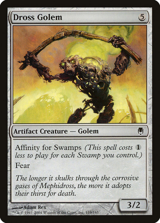 Dross Golem front