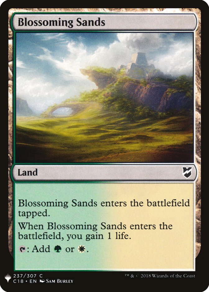 Blossoming Sands front