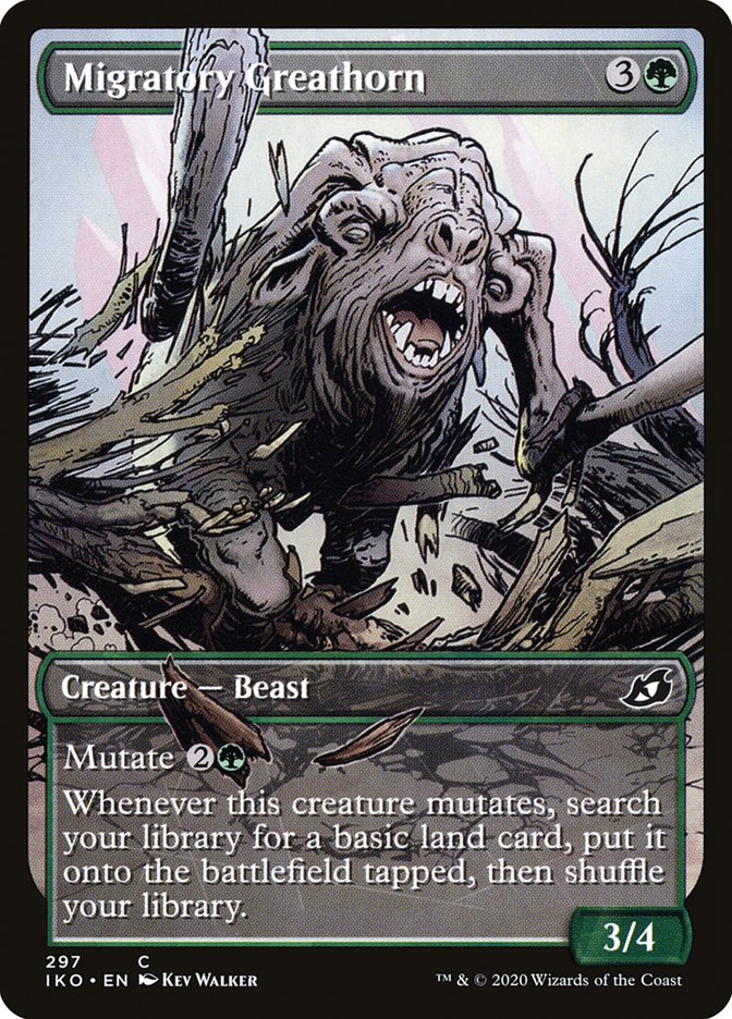 Migratory Greathorn front