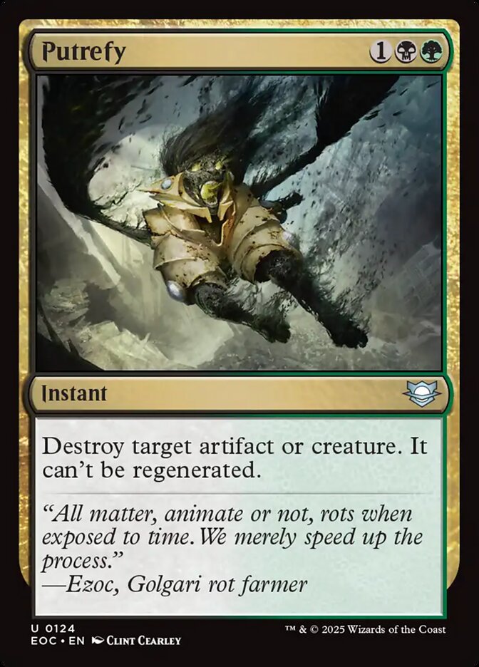 Putrefy front