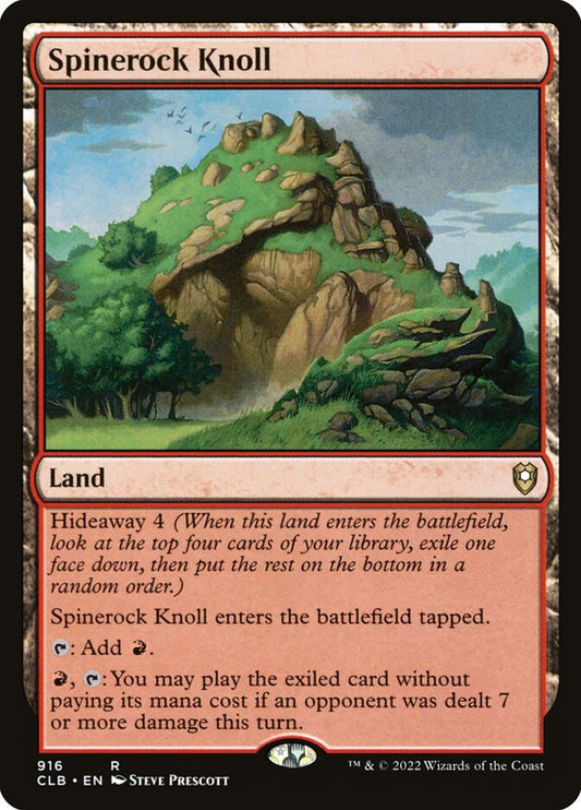 Spinerock Knoll front