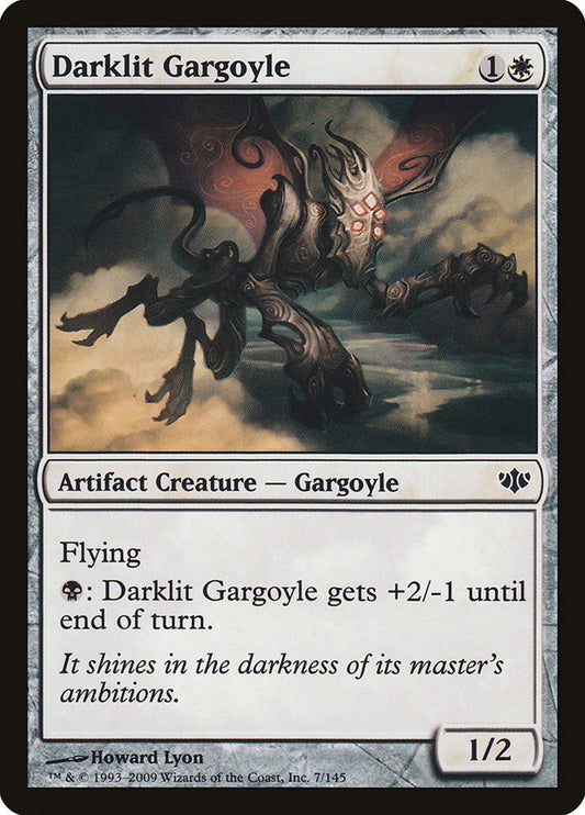 Darklit Gargoyle front