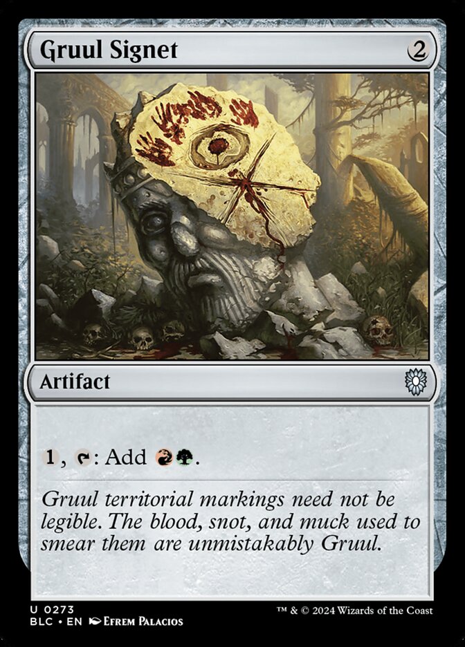Gruul Signet front