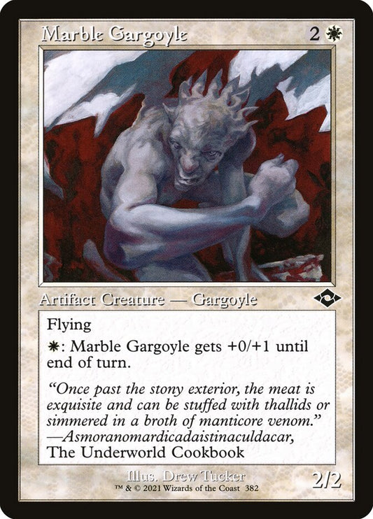 Marble Gargoyle front