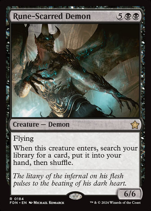 Rune-Scarred Demon front