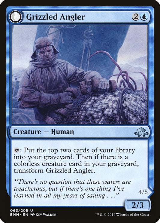 Grizzled Angler // Grisly Anglerfish front