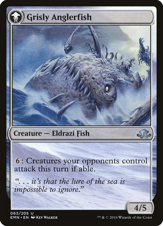 Grizzled Angler // Grisly Anglerfish back