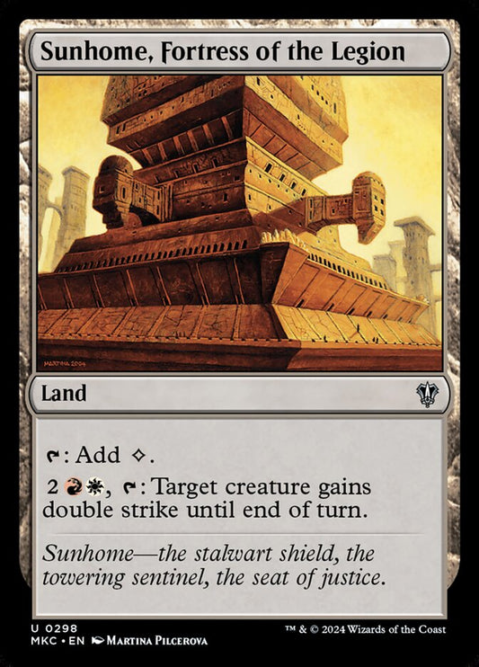 Sunhome, Fortress of the Legion front
