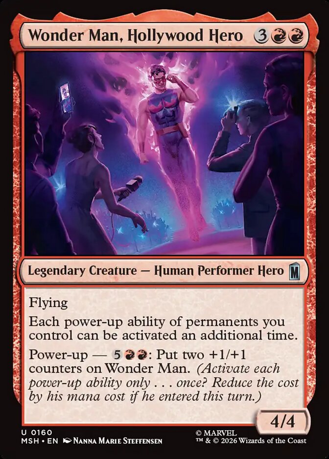 Wonder Man, Hollywood Hero front