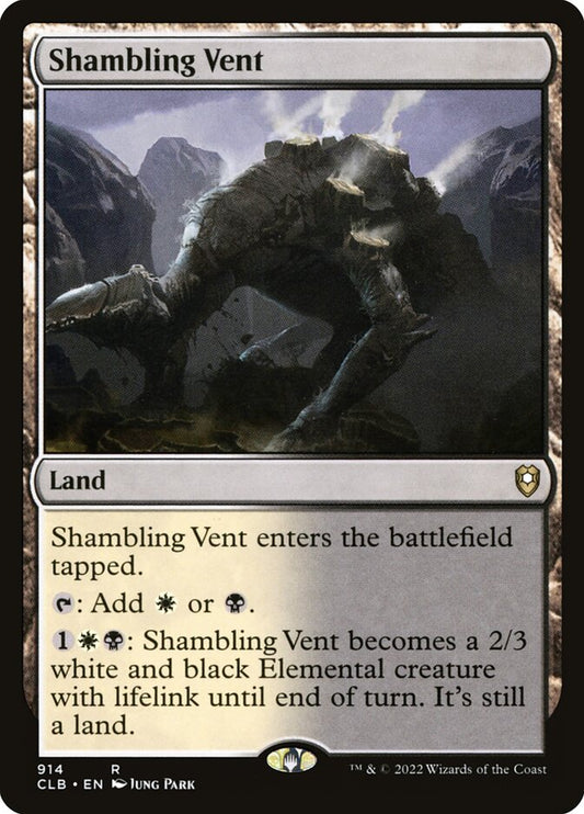 Shambling Vent front