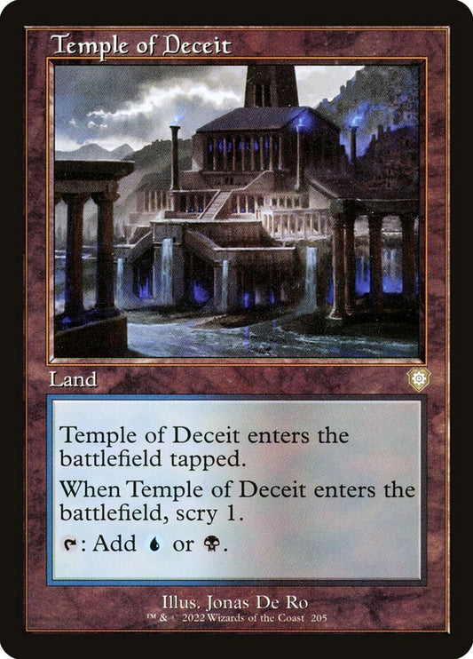 Temple of Deceit front