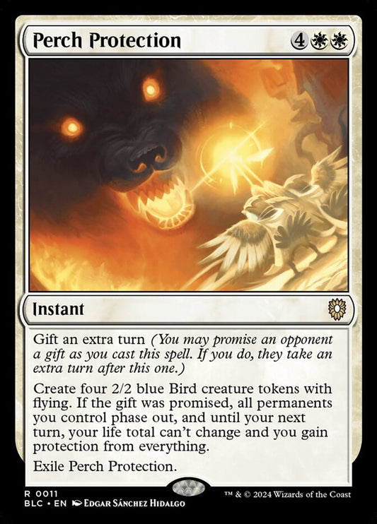 Perch Protection front