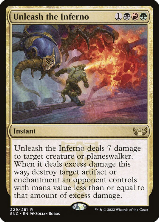 Unleash the Inferno front