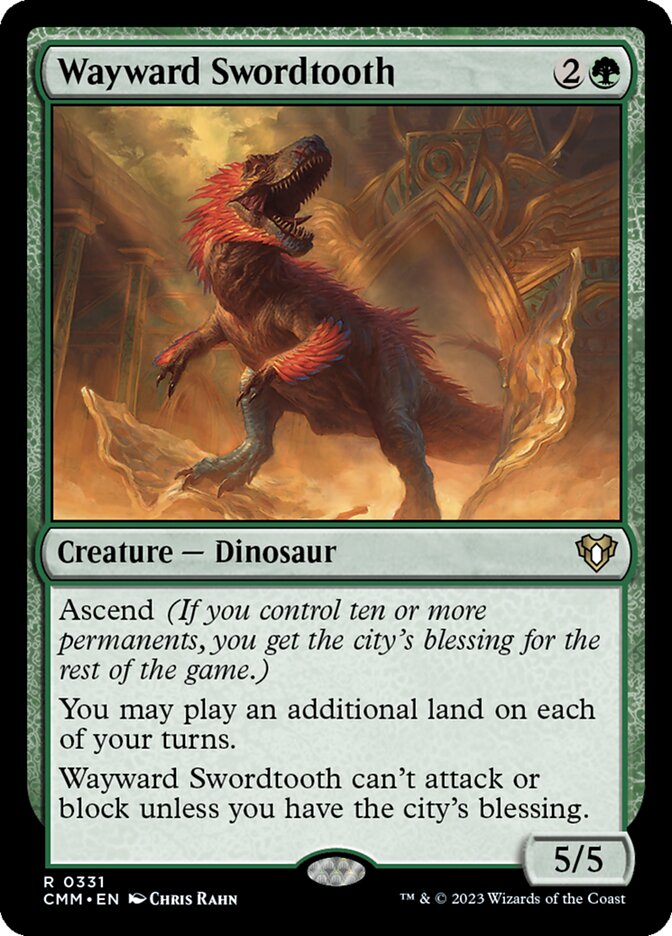 Wayward Swordtooth front
