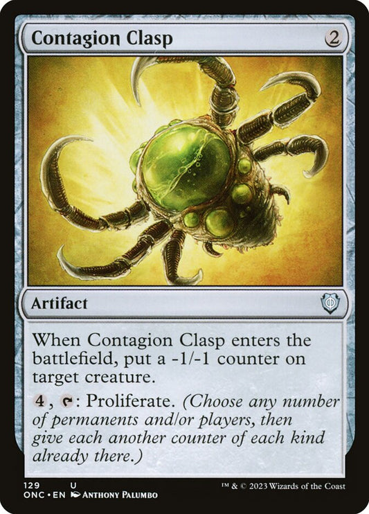Contagion Clasp front