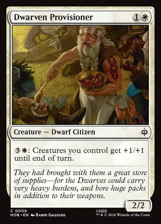 Dwarven Provisioner front