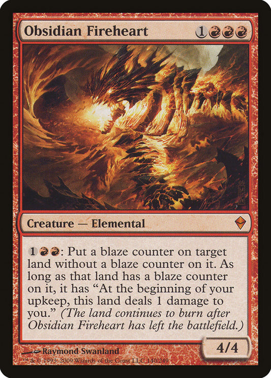 Obsidian Fireheart front