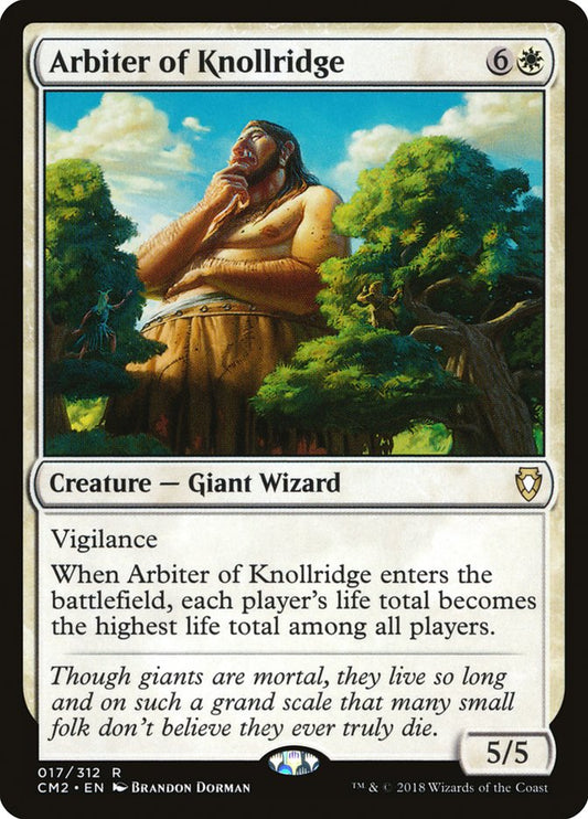 Arbiter of Knollridge front