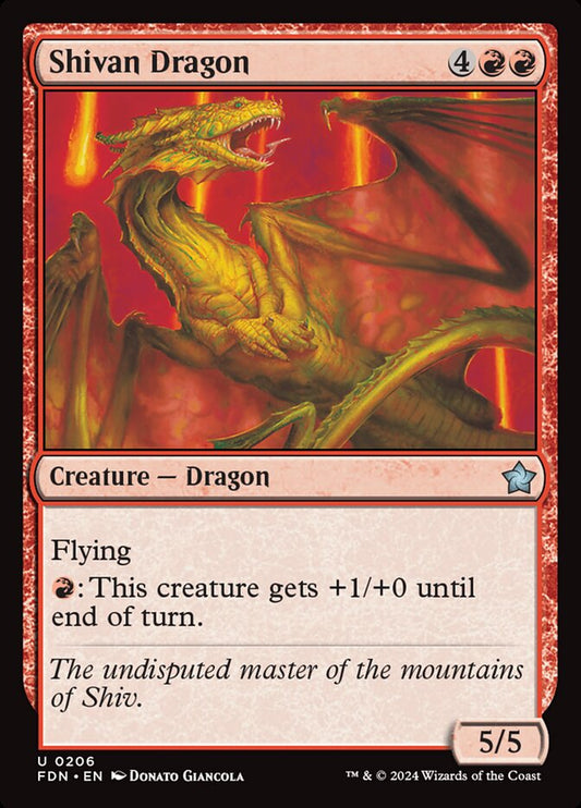 Shivan Dragon front