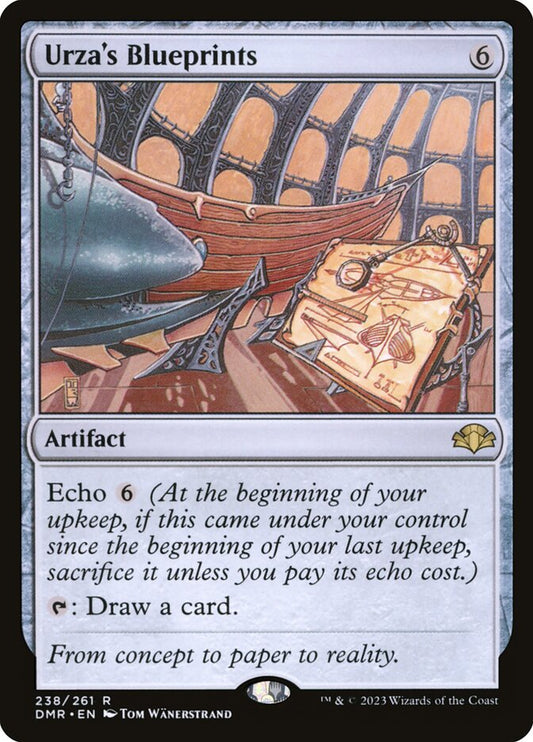 Urza's Blueprints front