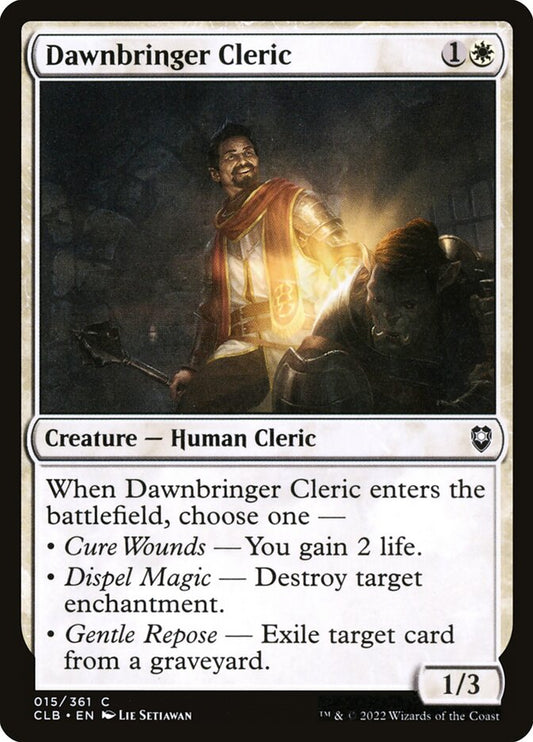 Dawnbringer Cleric front