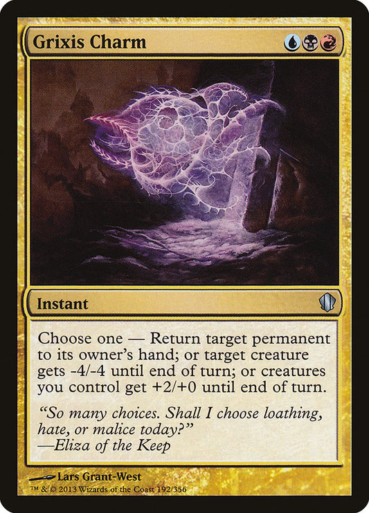 Grixis Charm front