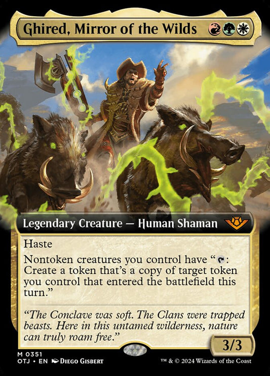 Ghired, Mirror of the Wilds front