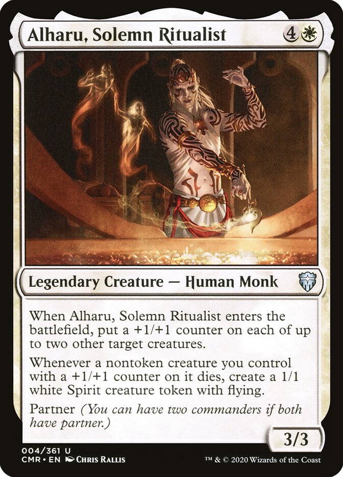 Alharu, Solemn Ritualist front