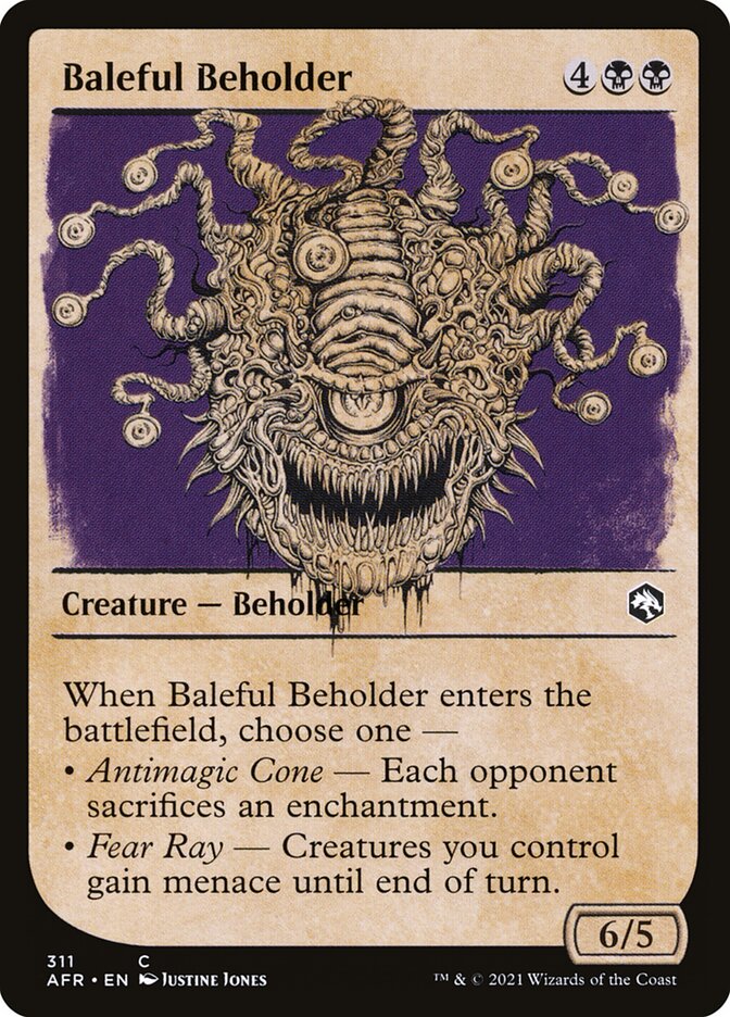 Baleful Beholder front