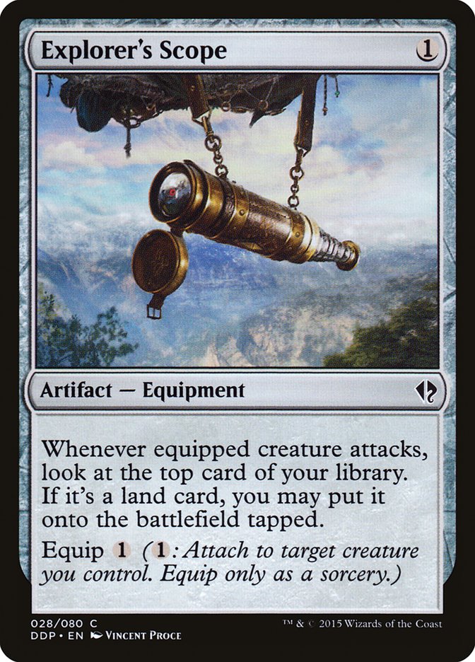 Explorer's Scope front