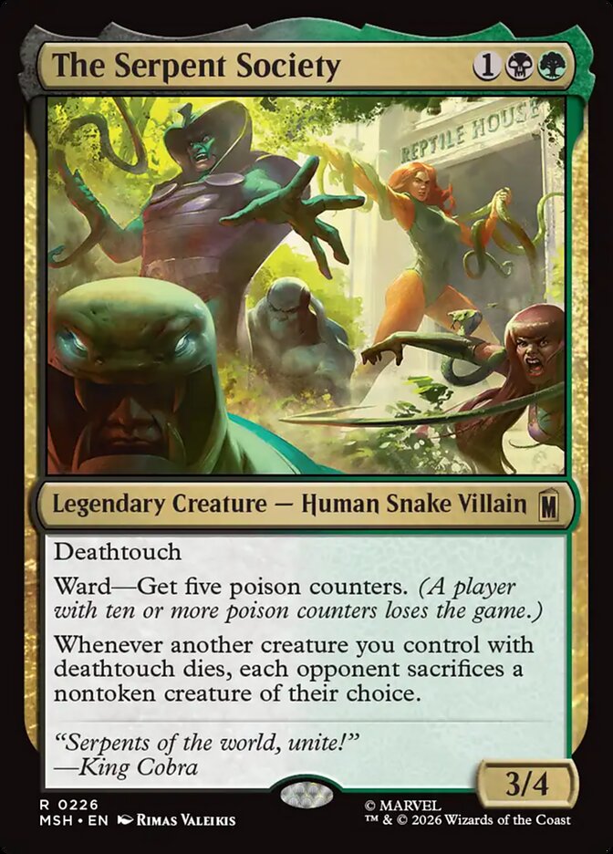 The Serpent Society front