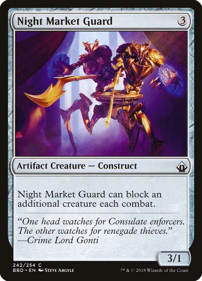Night Market Guard front