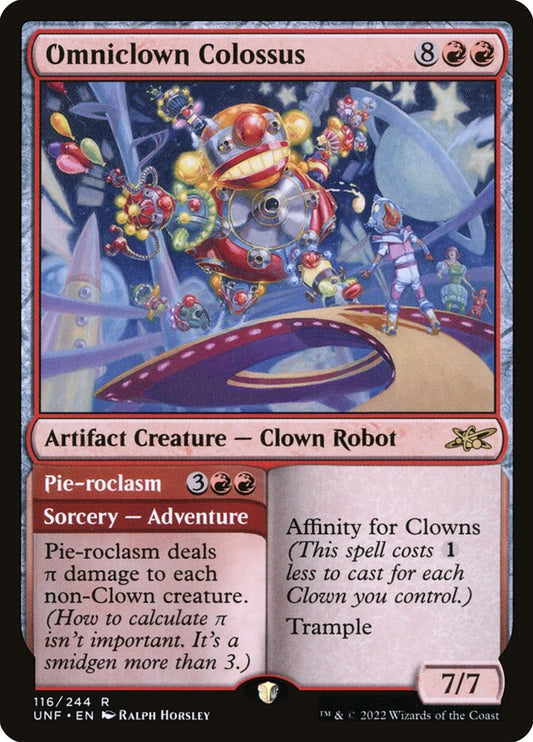 Omniclown Colossus // Pie-roclasm back