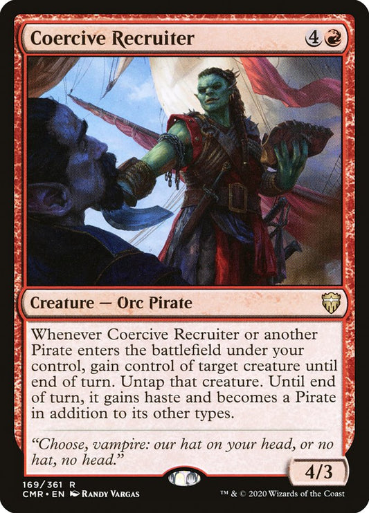 Coercive Recruiter front