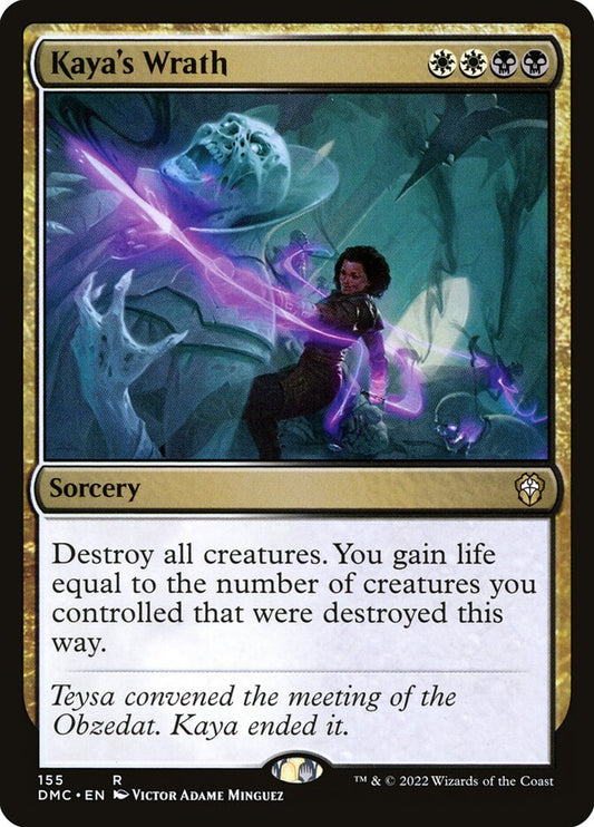 Kaya's Wrath front