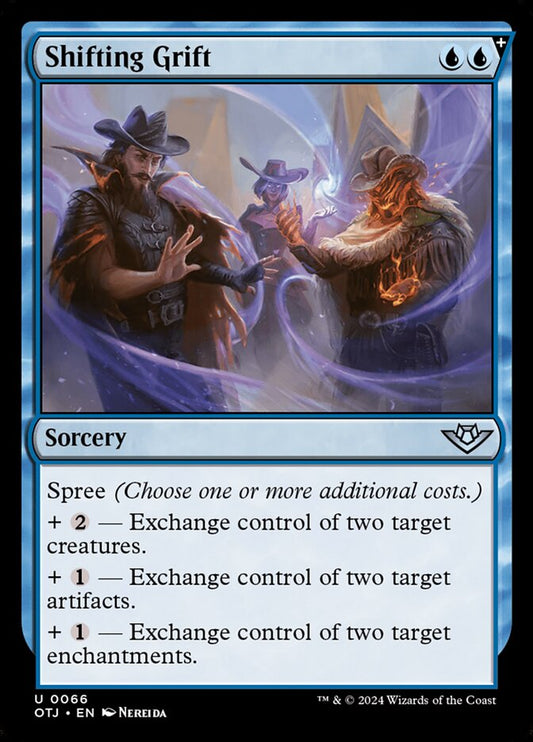 Shifting Grift front