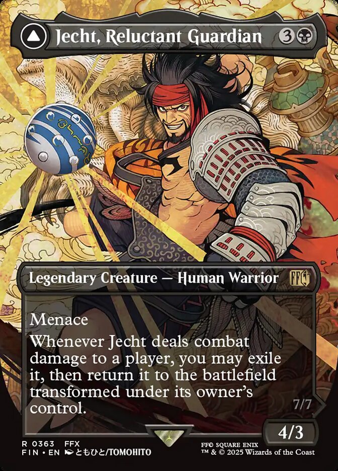 Jecht, Reluctant Guardian // Braska's Final Aeon front